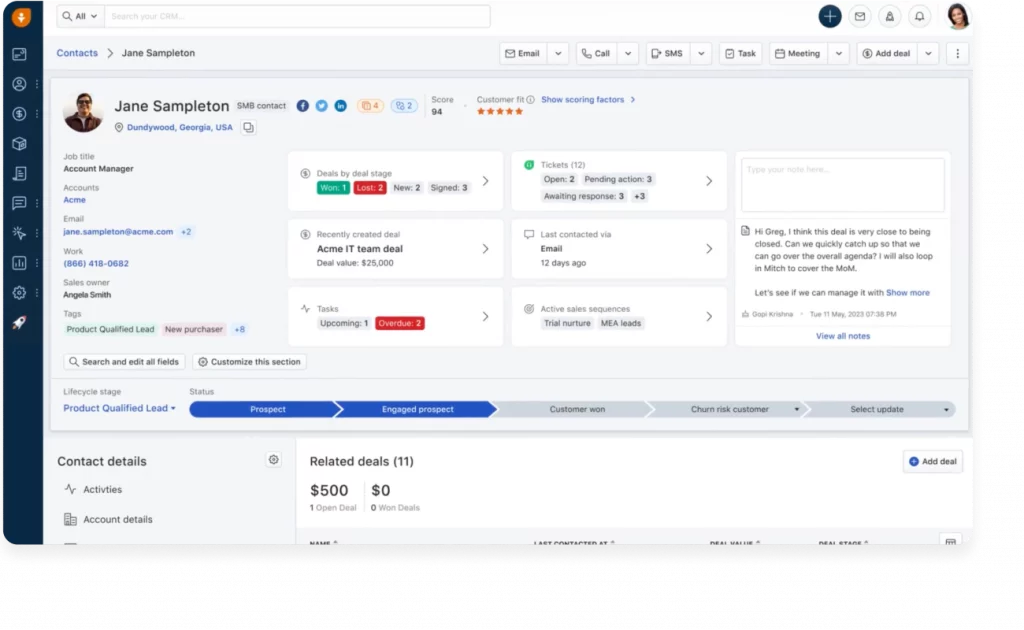 Freshworks TechPryme Freshworks FreshSales