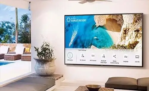 Techpryme Hardware and Software Samsung Commercial TV